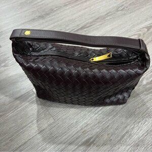 Burgundy Wallace Bag Handbag Weave Woven bag BV